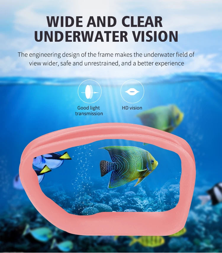 Clear wave goggles